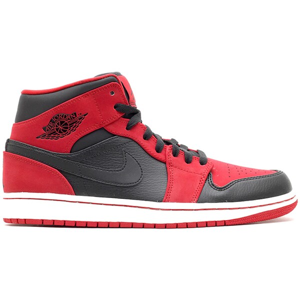 Jordan ジョーダン メンズ スニーカー 【Jordan 1 Mid Bred (2013)】 サイズ US_M_13 Black/Black-Gym Red|asty