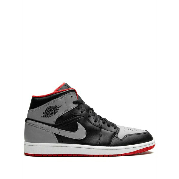 ジョーダン メンズ スニーカー シューズ Jordan 1 mid \"bred shadow\"" sneakers Black"