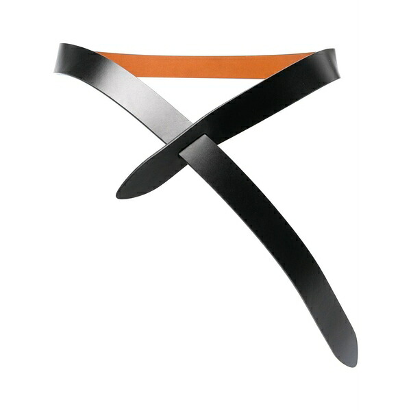 イザベル マラン レディース ベルト アクセサリー Leather knot belt Black|asty