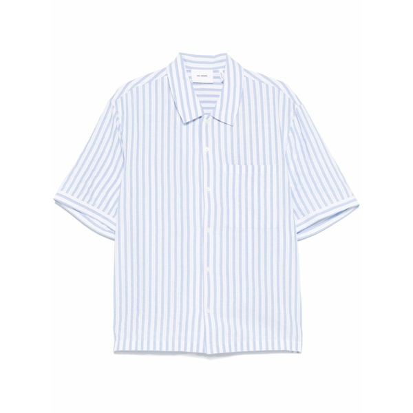アクセルアリガト メンズ プルオーバー トップス Lido shirt Blue