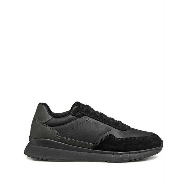 ジェオックス メンズ スニーカー シューズ Lace-up sneakers Black