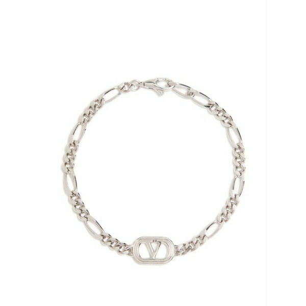 ヴァレンティノ ガラヴァーニ メンズ ブレスレット・バングル・アンクレット 付属物 Ovalette metal bracelet Silver