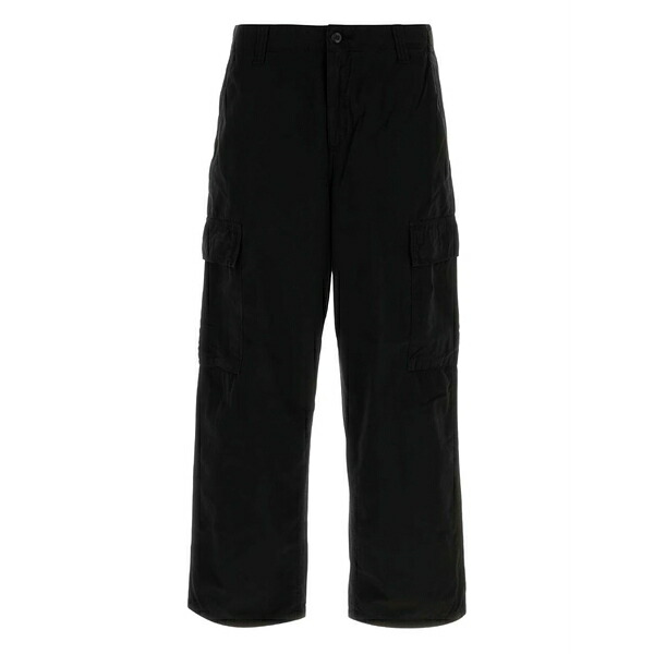 カーハート メンズ カジュアルパンツ ボトムス Cargo cotton trousers Black