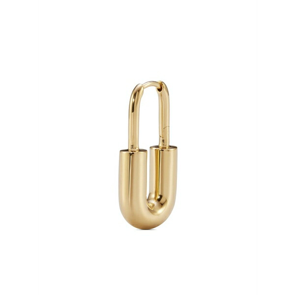 マリア ブラック レディース ピアス&イヤリング アクセサリー Alte schoenhauser single earring Gold|asty
