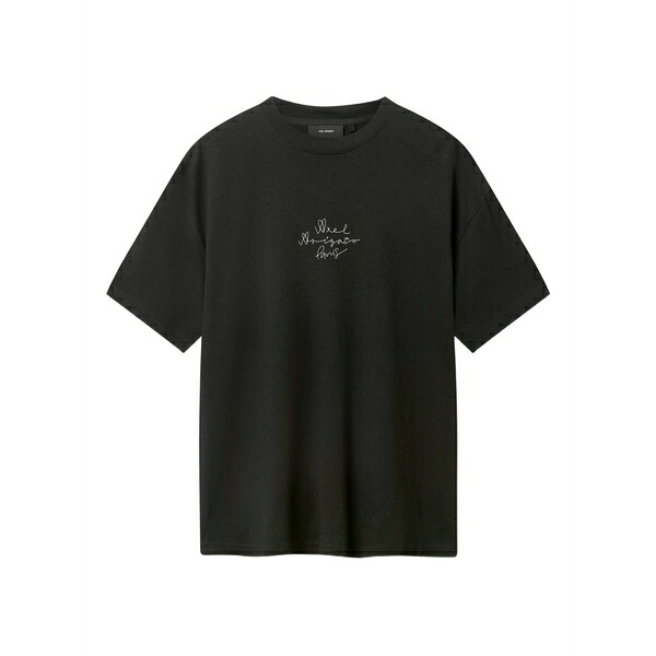 アクセルアリガト メンズ プルオーバー トップス  paris city t-shirt Black
