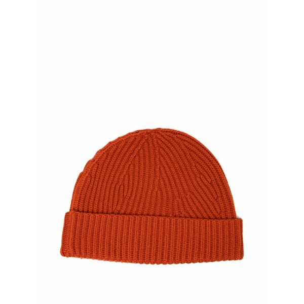 ジョセフ レディース 帽子 アクセサリー Ribbed beanie Orange｜asty