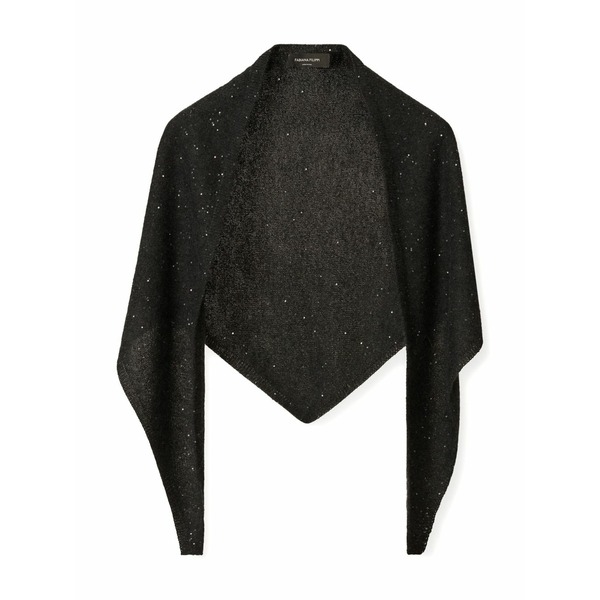 ファビアナ フィリッピ レディース えり巻き・袈裟・えり巻き 付属物 Sequin-embellished scarf Grey