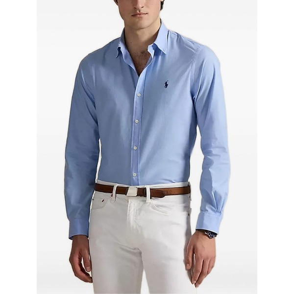 ラルフローレン メンズ プルオーバー トップス Long-sleeve oxford shirt Blue