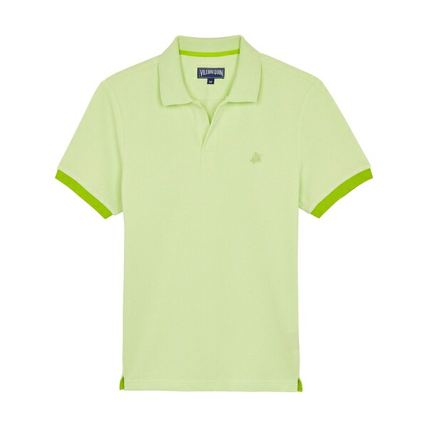 ヴィルブレクイン メンズ Tシャツ トップス Cotton piqu茫漏 t-shirt Green｜asty