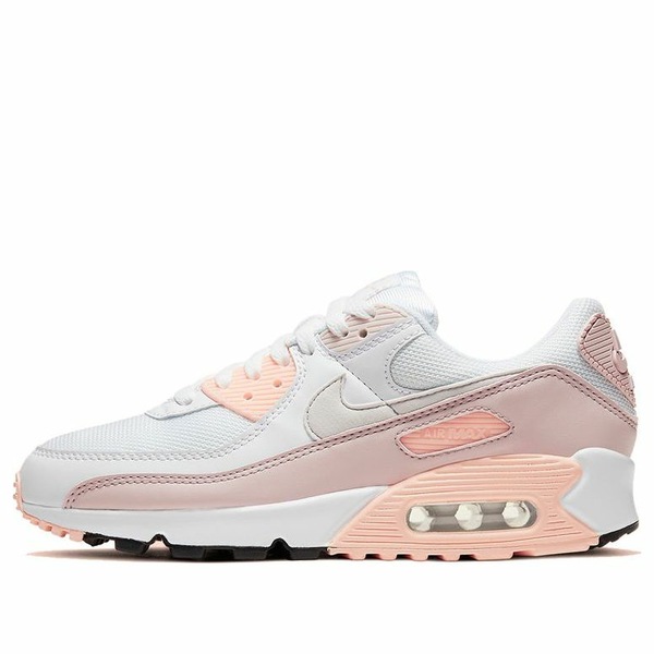 Nike ナイキ レディース スニーカー  【(WMNS) Nike Air Max 90 \u0027White Barely Rose\u0027 CT1030-101】  大きさ US_5(22.0珊)