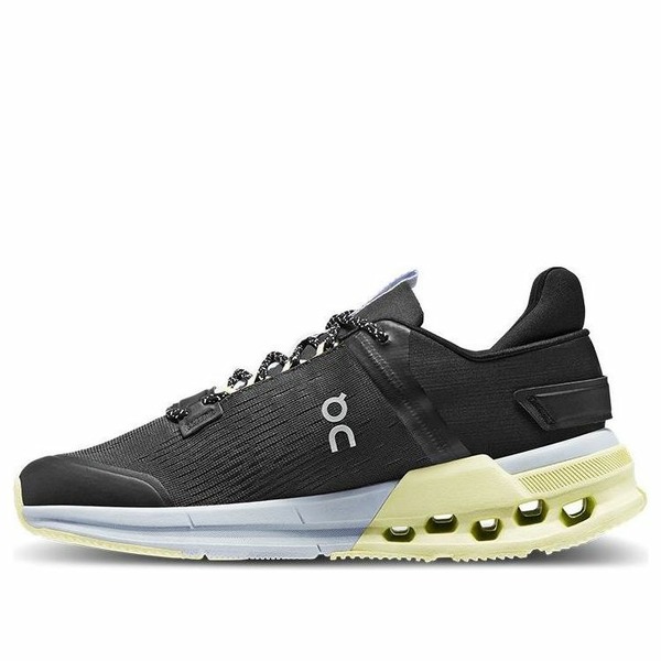 On Running オン 駈けっくら レディース スニーカー  【(WMNS) On Running Cloudnova Flux \u0027Black Hay\u0027 3WD10380307】  大きさ US_9.5(26.5珊)