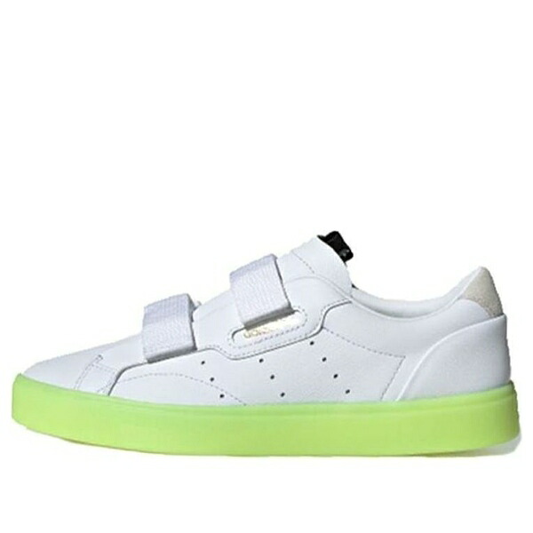 adidas アディダス レディース スニーカー  【(WMNS)adidas Sleek S \u0027Cloud White Hi Res Yellow\u0027 EE8279】  大いさ US_5.5(22.5糎)