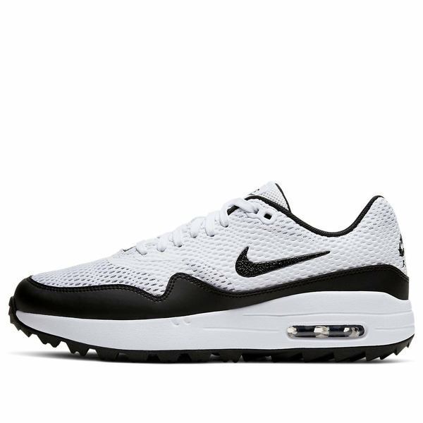 Nike ナイキ レディース スニーカー  【(WMNS) Nike Air Max 1 Golf \u0027White Black\u0027 CI7736-100】  大いさ US_8.5(25.5糎)