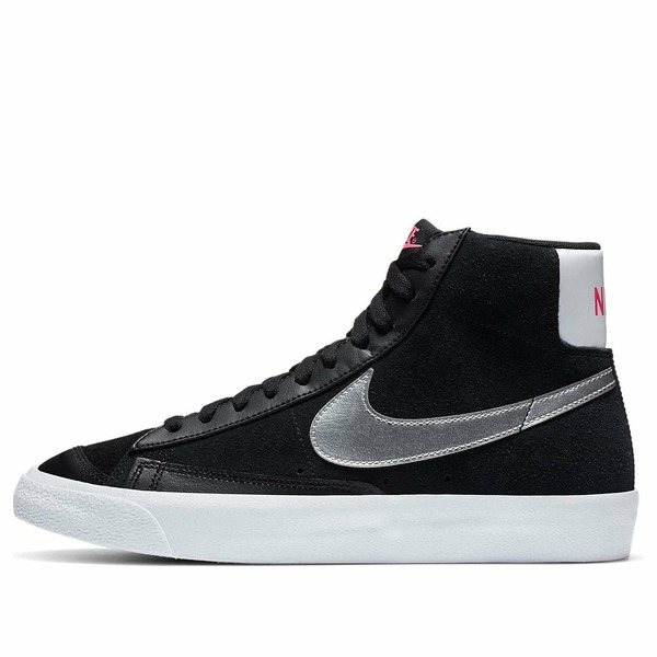 Nike ナイキ レディース スニーカー  【(WMNS) Nike Blazer Mid Vintage \u002777 \u0027Black Metallic Silver\u0027 DA4283-001】  大きさ US_7(24.0珊)