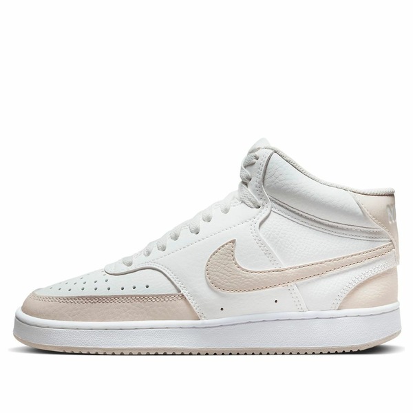 Nike ナイキ レディース スニーカー  【(WMNS) Nike Court Vision Mid \u0027White Tan\u0027 CD5436-106】  大きさ US_9.5(26.5珊)