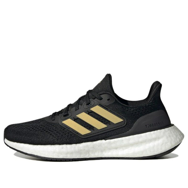 adidas アディダス レディース スニーカー  【(WMNS) adidas PureBoost 23 Shoes \u0027Black Gold Metallic\u0027 IF2391】  大いさ US_9(26.0糎)