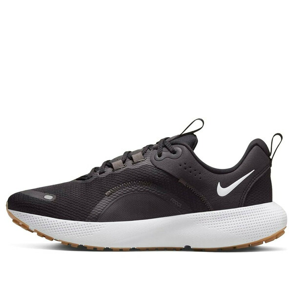 Nike ナイキ レディース スニーカー  【(WMNS) Nike React Escape Run 2 \u0027Black Dark Smoke Grey Gum\u0027 DJ9976-001】  大きさ US_7.5(24.5珊)