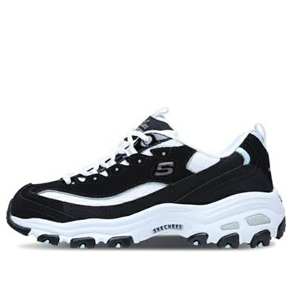 Skechers スケッチャーズ レディース スニーカー  【(WMNS) Skechers D\u0027lite-Looking Glass 11959-BKW】  大きさ US_9.5(26.5珊)