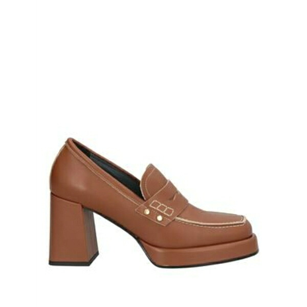 【送料無料】 ジャネット&ジャネット レディース スリッポン・ローファー シューズ Loafers Beige