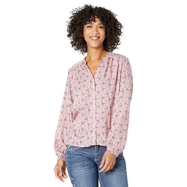 アリアト レディース シャツ トップス Luncheon Top Multi Print 楽天