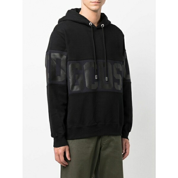 ジーシーディーエス メンズ パーカー・スウェット アウター Hooded sweatshirt Black 【送料無料/新品】 
