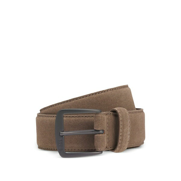 元締め メンズ 胴締め 付属品 Square-buckle belt Neutrals