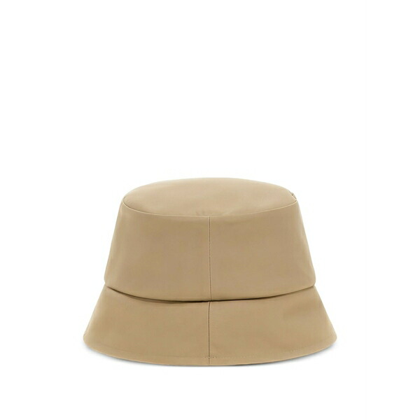 ロベルトカヴァリ レディース 帽子 アクセサリー Embroidered-logo bucket hat Neutrals｜asty