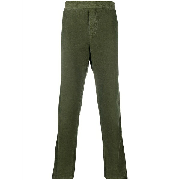 ゴールデングース メンズ カジュアルパンツ ボトムス Straight leg corduroy trousers Green|asty