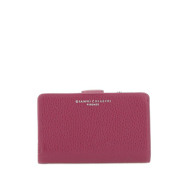 ジャンニ・キアリーニ レディース 札入れ 佩び物 Dollaro logo wallet Pink