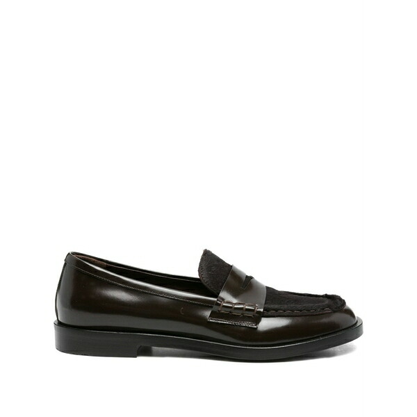 ロベルトフェスタ レディース スリッポン・ローファー シューズ Xander leather loafers Brown