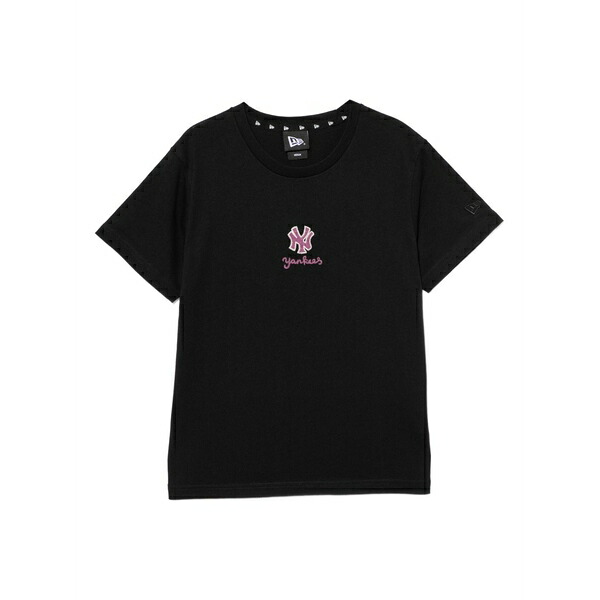 ニューエラ レディース Tシャツ トップス Logo-embroidered t-shirt Black｜asty 14,615円