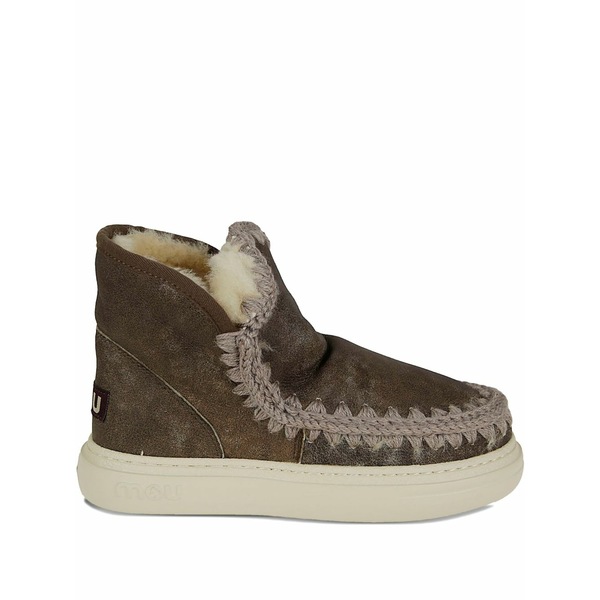 モウ レディース ブーツ シューズ Eskimo boots Brown｜asty