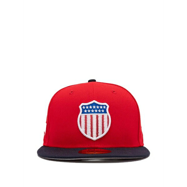 ニューエラ メンズ 帽子 アクセサリー Newyork stars 2025 59fifty gcp embroidered baseball cap Red|asty