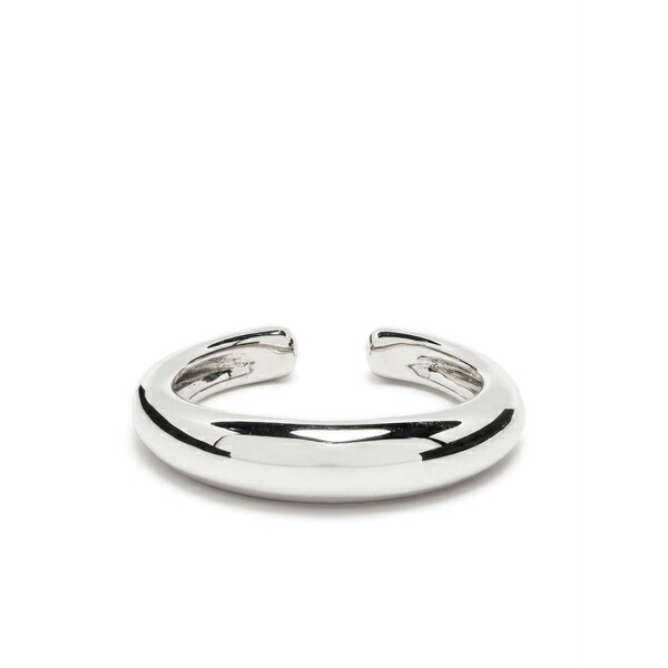 トム材木 メンズ ピアス・イヤリング 付属物 Sterling-silver slim ear cuff Silver メンズジュエリー・アクセサリー-ジュエリー・アクセサリー