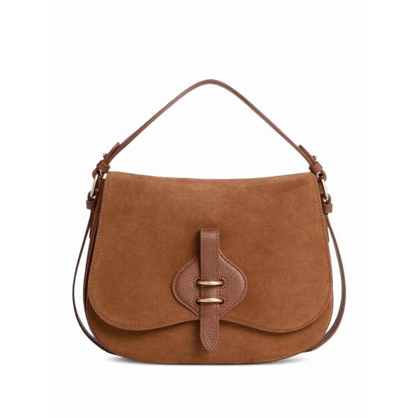 コチネレ レディース トートバッグ バッグ Mavery saddle leather mini bag Brown|asty