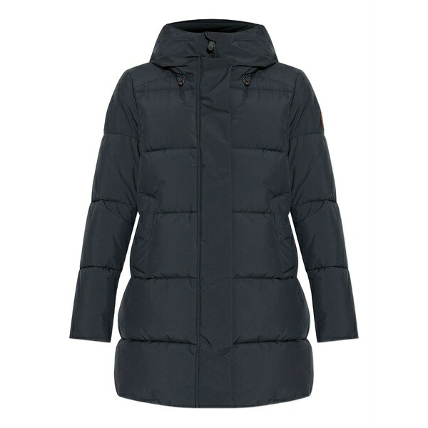 セーブザダック レディース ジャケット＆ブルゾン アウター Hooded quilted jacket Blue｜asty