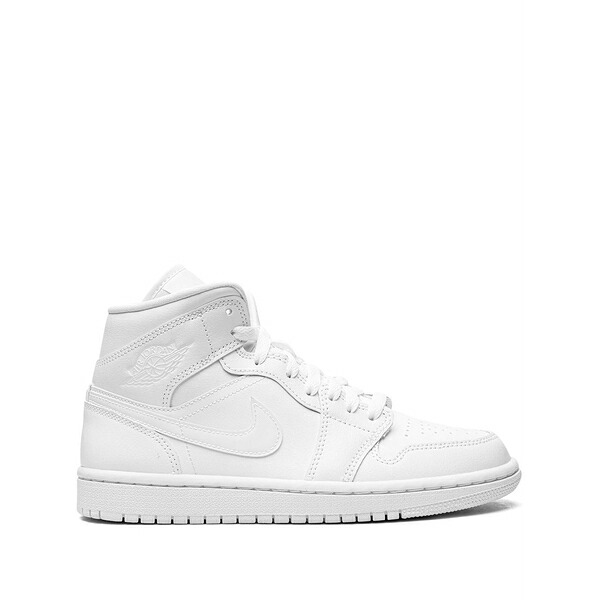 ジョーダン レディース スニーカー シューズ Air jordan 1 mid "triple white 2022" sneakers White｜asty