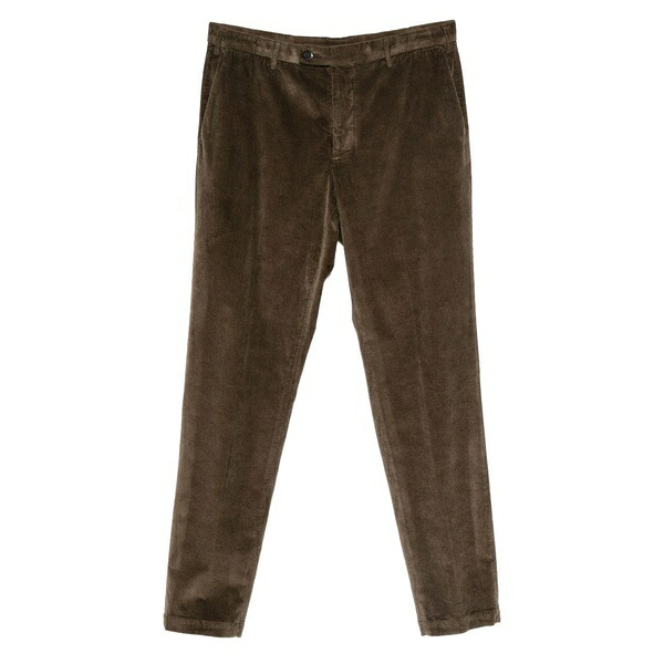 マイケル コール メンズ カジュアルパンツ ボトムス Corduroy cotton trousers Brown|asty