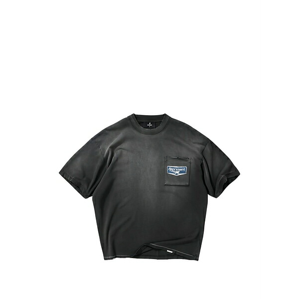 リプレゼント メンズ Tシャツ トップス Nothing faster pocket t-shirt Grey
