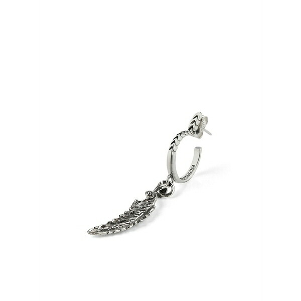 エマニュエレ ビコッキ メンズ ピアス・イヤリング 添え物 Piuma earring Silver