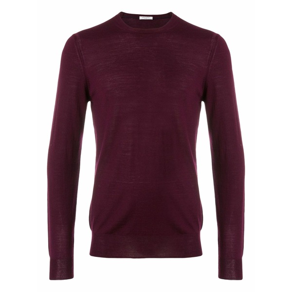 パウロペコラ メンズ パーカー・スウェットシャツ アウター Wool sweatshirt Red|asty