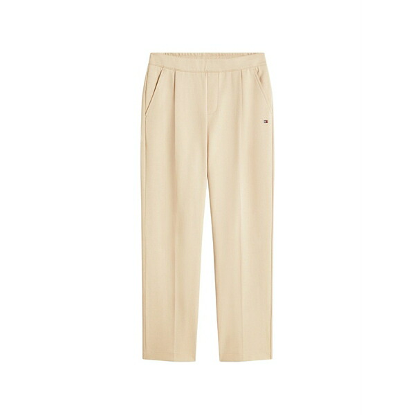 トミー ヒルフィガー メンズ カジュアルパンツ ボトムス Pleated track pants Neutrals