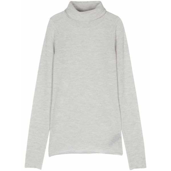 ハイクール レディース ニット&セーター アウター M茫漏lange-effect sweater Grey｜asty