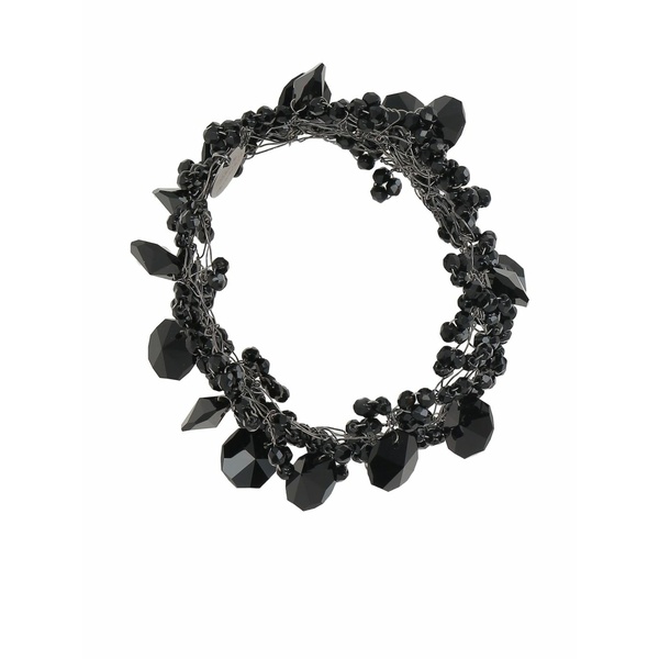 マリアカルデララ レディース ブレスレット・バングル・アンクレット アクセサリー Beaded bijoux bracelet Black｜asty 43,080円