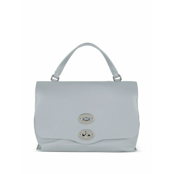 ザネラート レディース ショルダーバッグ バッグ Postina leather shoulder bag Blue|asty