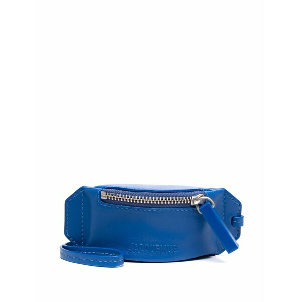 ジャクエムス メンズ 札入れ 付属物 Keyring zip wallet Blue メンズ財布-バッグ・小物・ブランド雑貨-財布・ケース