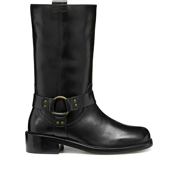 ジェオックス レディース ブーツ シューズ 45粍 nalvia leather boots Black