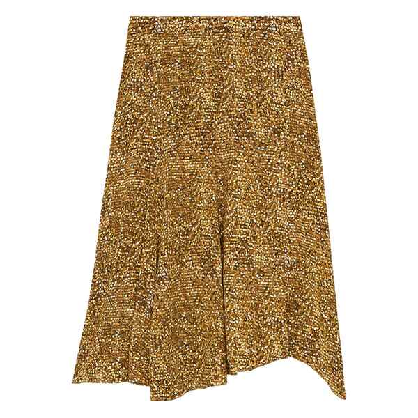 イザベル マラン レディース スカート ボトムス Hortensia midi skirt Yellow|asty