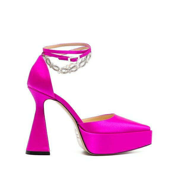 マッハ アンド マッハ レディース パンプス シューズ Pointed platform pumps Pink