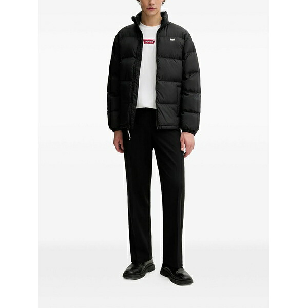 リーヴァイズジーンズ メンズ 上衣＆上衣 アウター Padded zip jacket Black